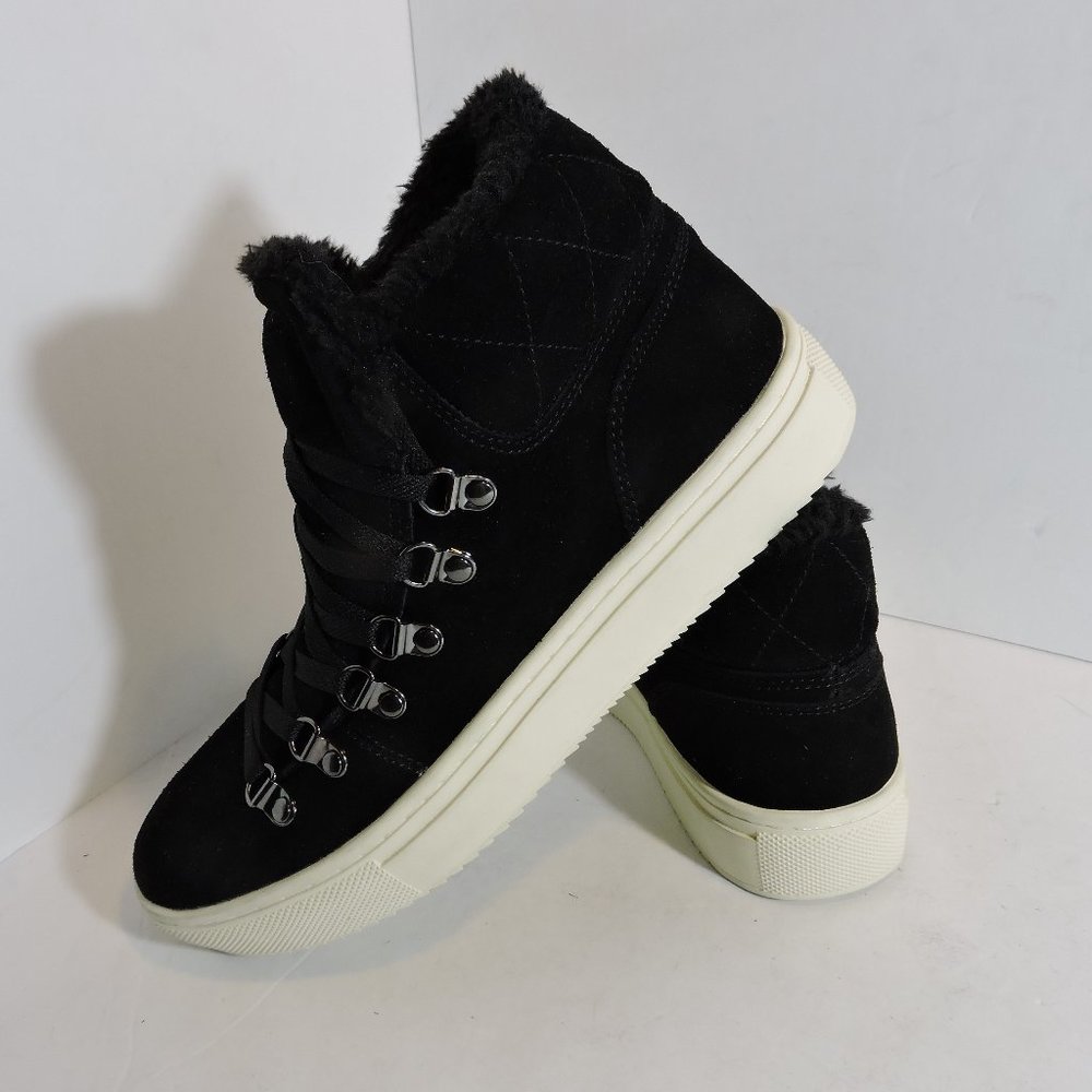"Mark Fisher" Black Winter Booties